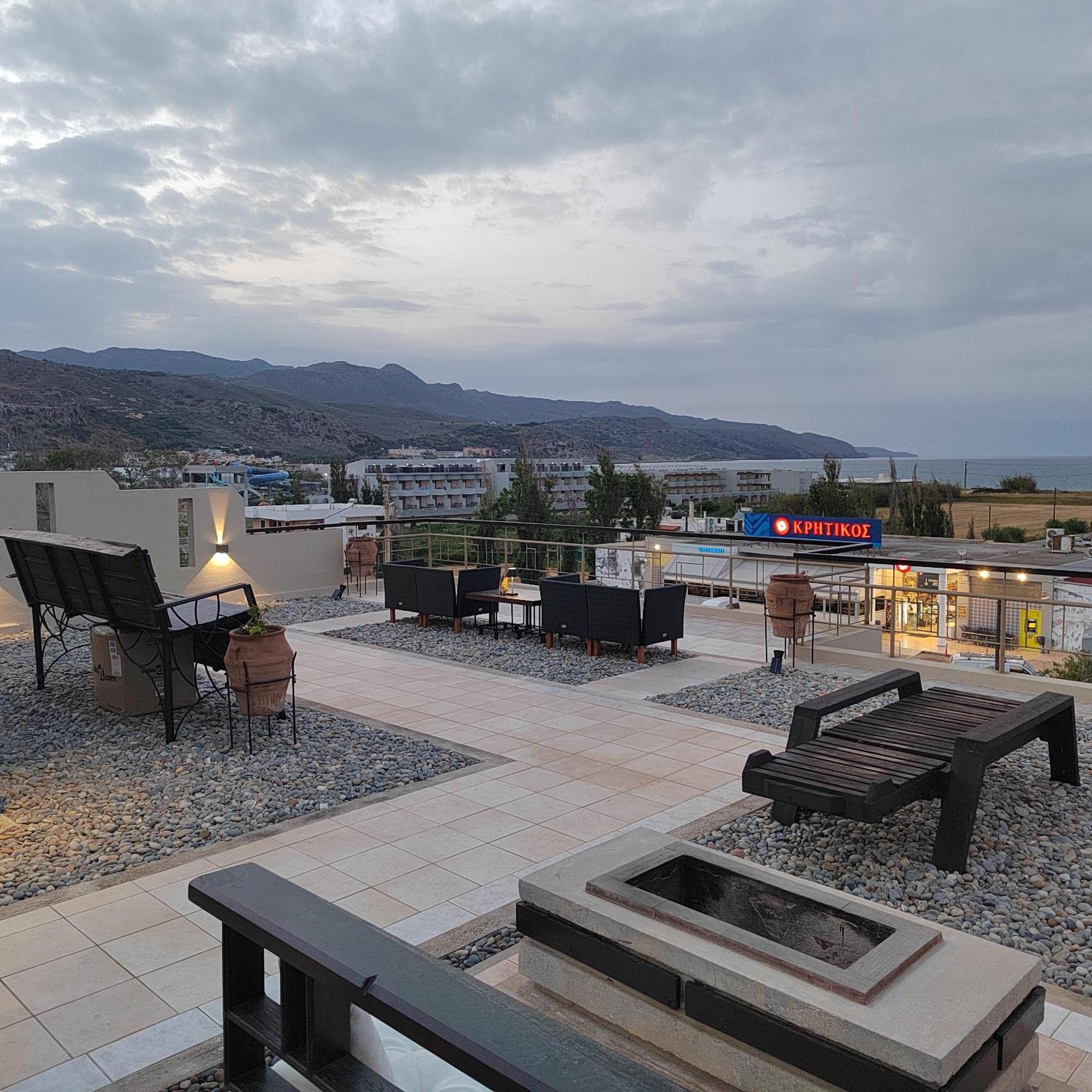 Manos Apartments Колимварион Экстерьер фото
